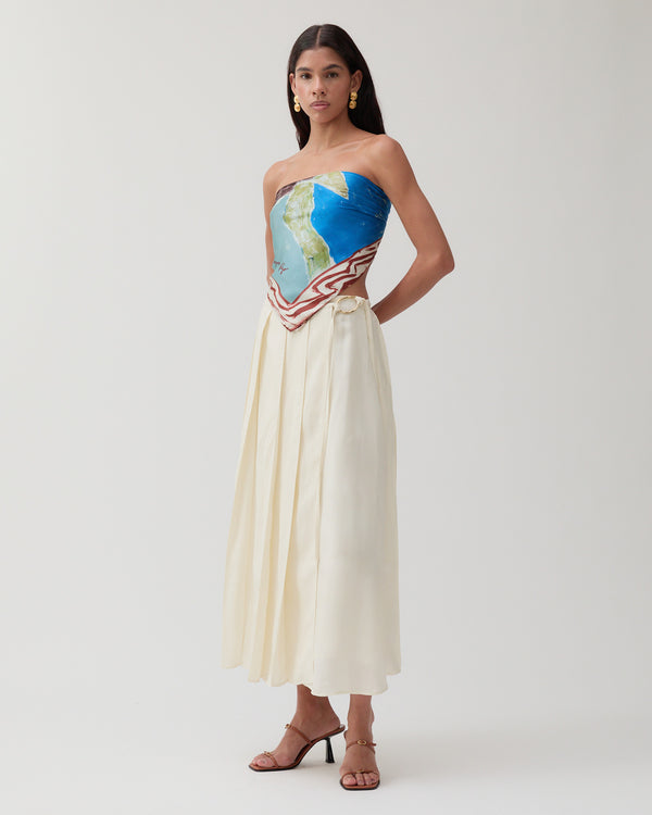 Rejina Pyo Alice Skirt Viscose Off-White