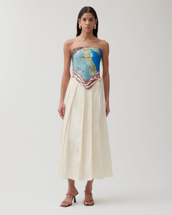 Rejina Pyo Alice Skirt Viscose Off-White