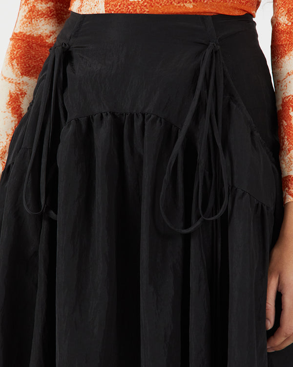 Rejina Pyo Anika Skirt Taffeta Black