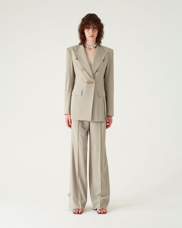 Rejina Pyo Arden Blazer Suiting Artichoke