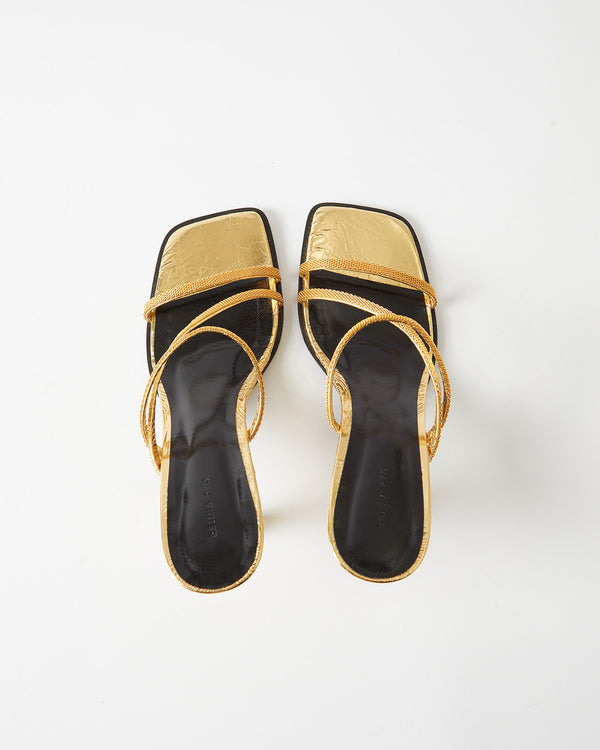 Rejina Pyo Bella Sandals Leather Gold