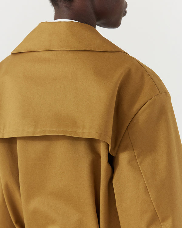 Rejina Pyo Blythe Trenchcoat Italian Cotton Khaki