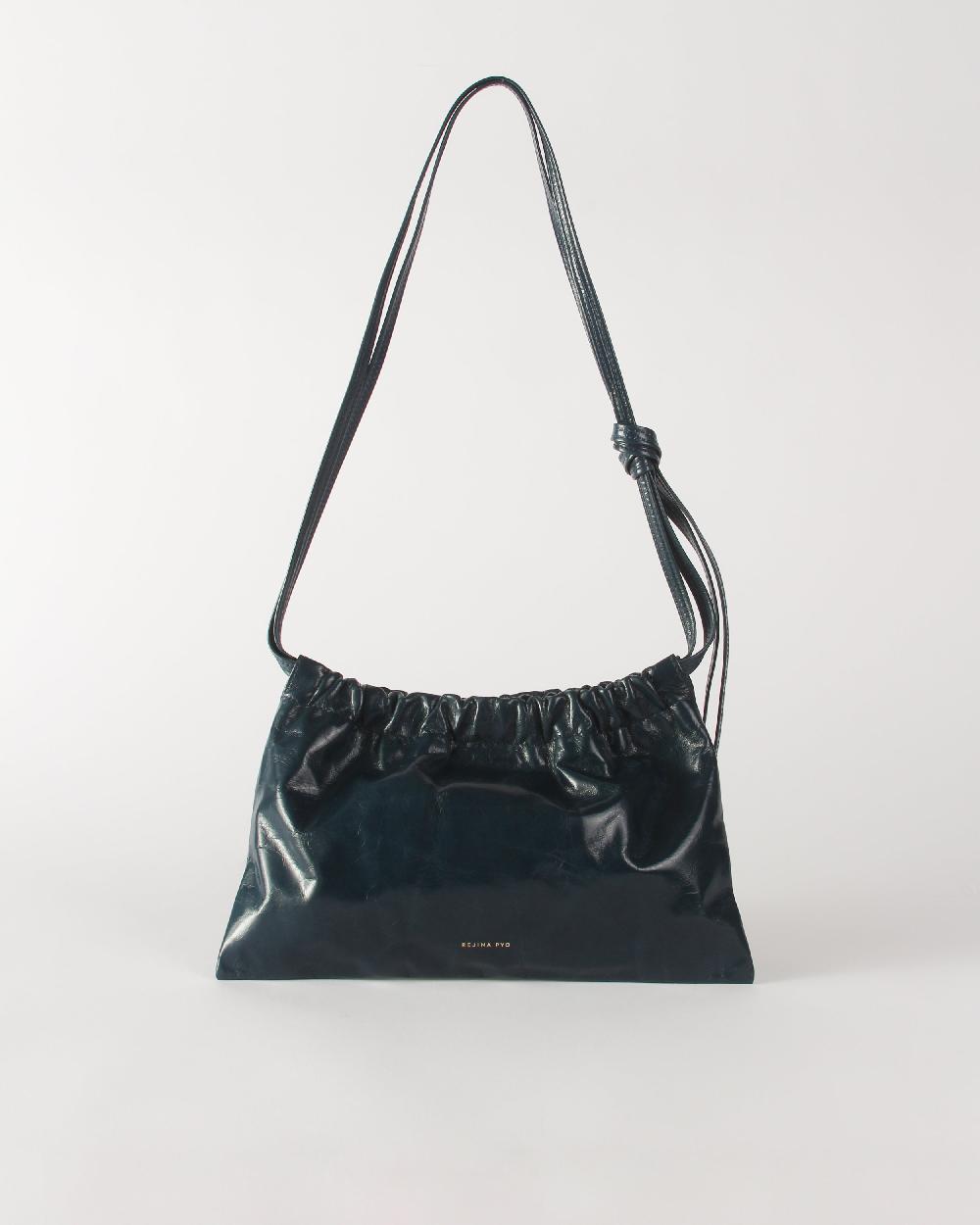 rejina pyo Camila Bag Leather Petroleo