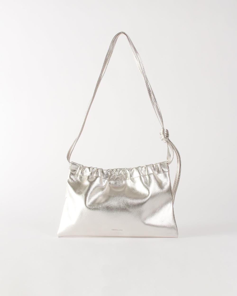 rejina pyo Camila Bag Leather Silver