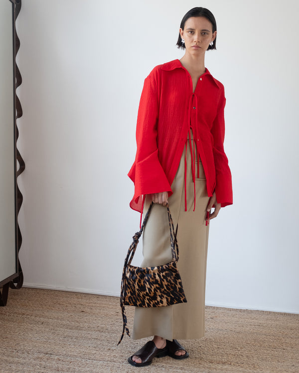 Rejina Pyo Camila Bag Pony Print Leopard