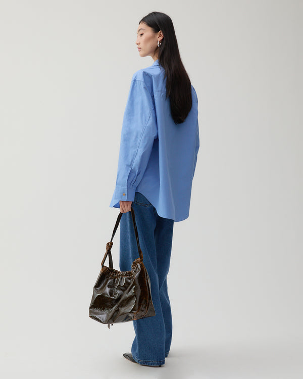 Rejina Pyo Caprice Shirt Organic Cotton Blue