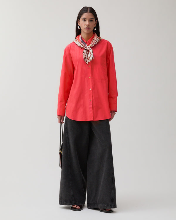 Rejina Pyo Caprice Shirt Organic Cotton Red