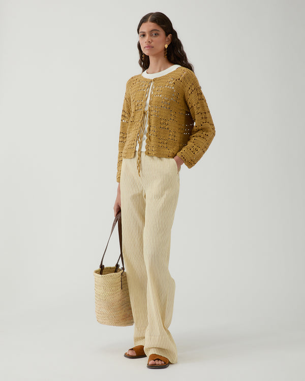 Rejina Pyo Caro Cardigan Organic Cotton Oriente