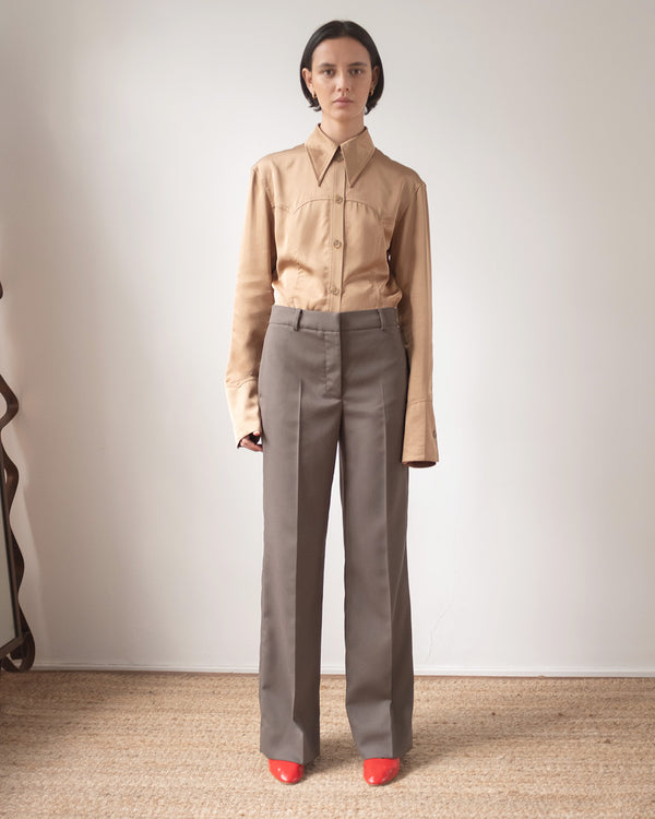 Rejina Pyo Cathy Trousers Tencel Blend Grey