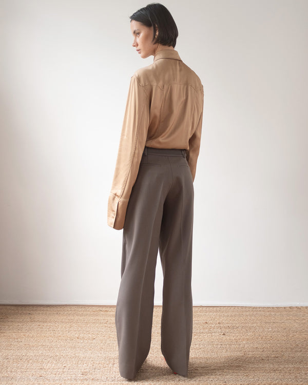 Rejina Pyo Cathy Trousers Tencel Blend Grey