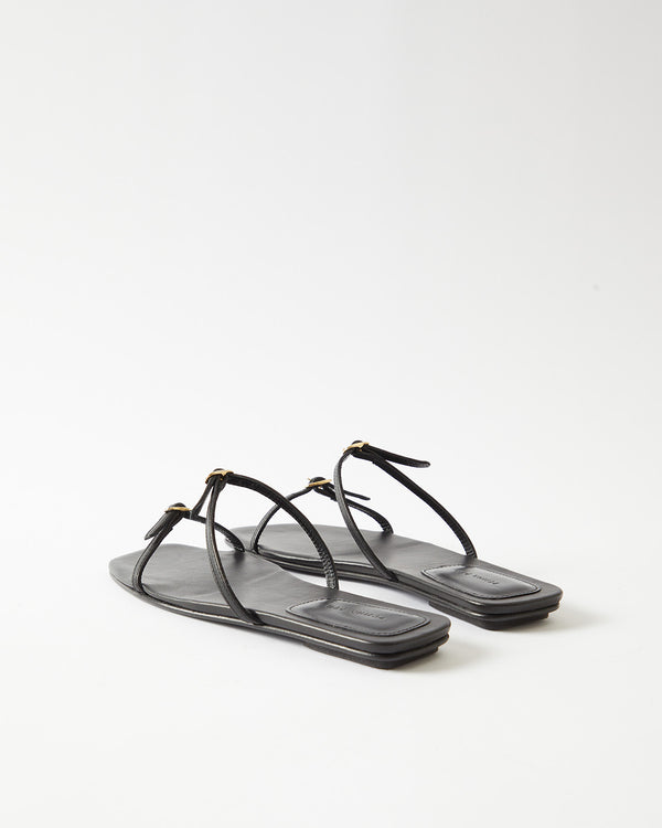 Rejina Pyo Clara Sandals Leather Nappa Black