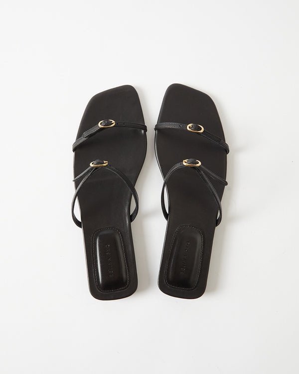 Rejina Pyo Clara Sandals Leather Nappa Black