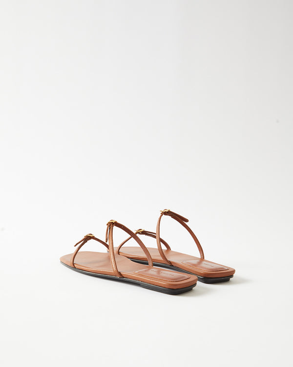 Rejina Pyo Clara Sandals Leather Nappa Tan