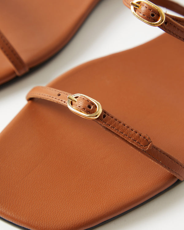 Rejina Pyo Clara Sandals Leather Nappa Tan