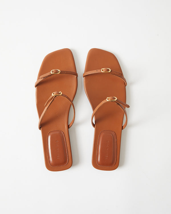 Rejina Pyo Clara Sandals Leather Nappa Tan