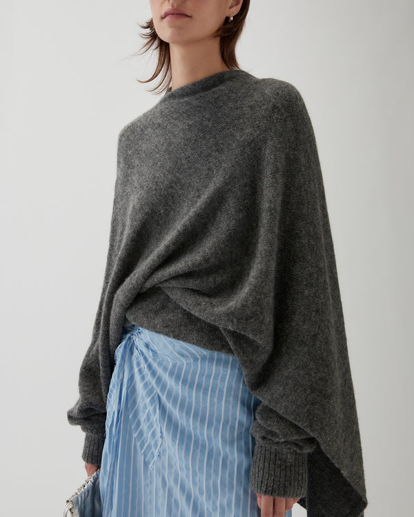 Rejina Pyo Colette Sweater Alpaca Blend Grey