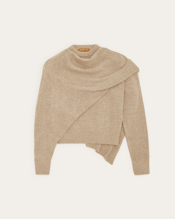 Rejina Pyo Colette Sweater Alpaca Blend Oat