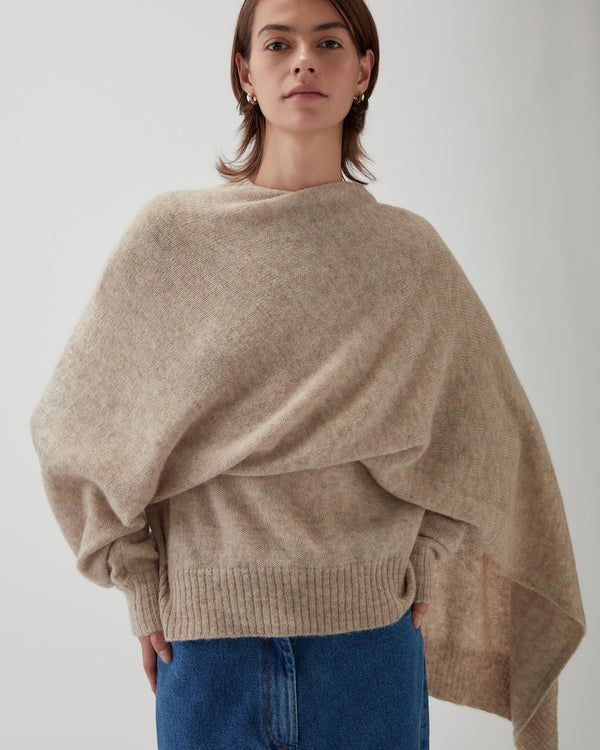Rejina Pyo Colette Sweater Alpaca Blend Oat