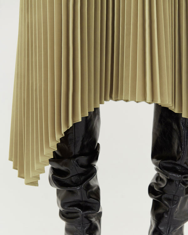 Rejina Pyo Dilan Skirt Tailored Suiting Sage