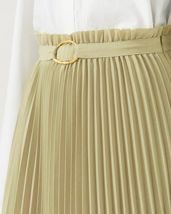 Rejina Pyo Dilan Skirt Tailored Suiting Sage