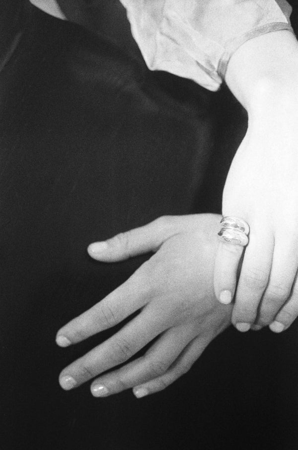 Rejina Pyo Dome Ring Gold Vermeil