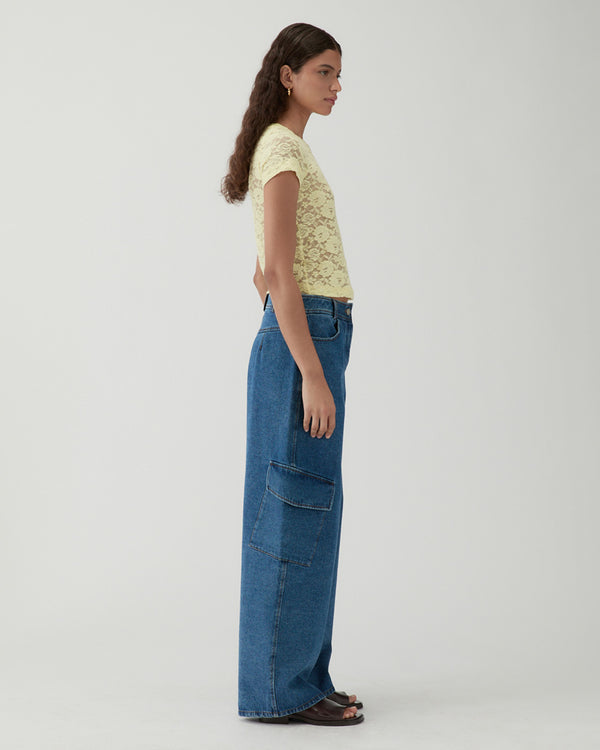 Rejina Pyo Emery Jeans Organic Cotton Denim Blue