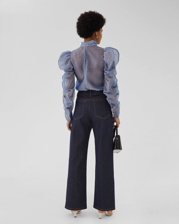 Rejina Pyo Emily Jeans Cotton Denim Dark Blue