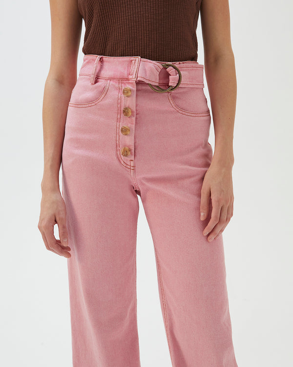 Rejina Pyo Emily Jeans Organic Cotton Denim Pink