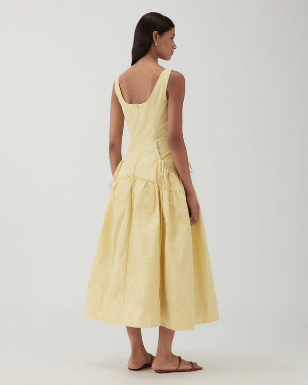 Rejina Pyo Erica Dress Taffeta Yellow