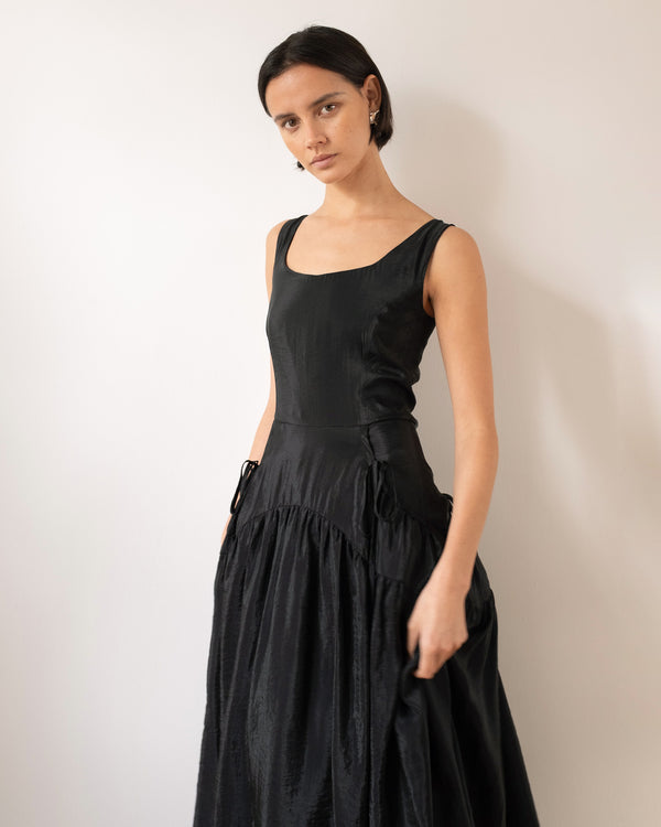 Rejina Pyo Erica Dress Viscose Blend Black