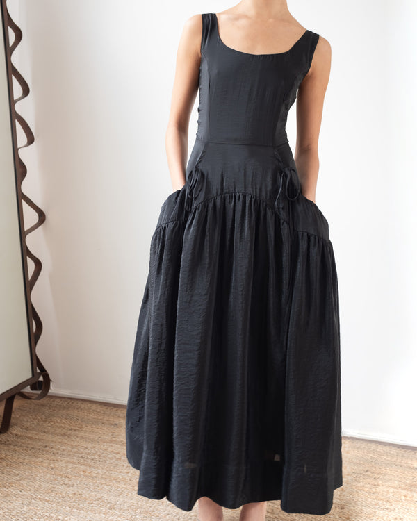 Rejina Pyo Erica Dress Viscose Blend Black