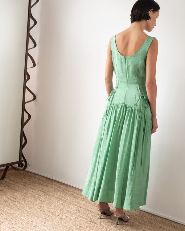 Rejina Pyo Erica Dress Viscose Blend Jade