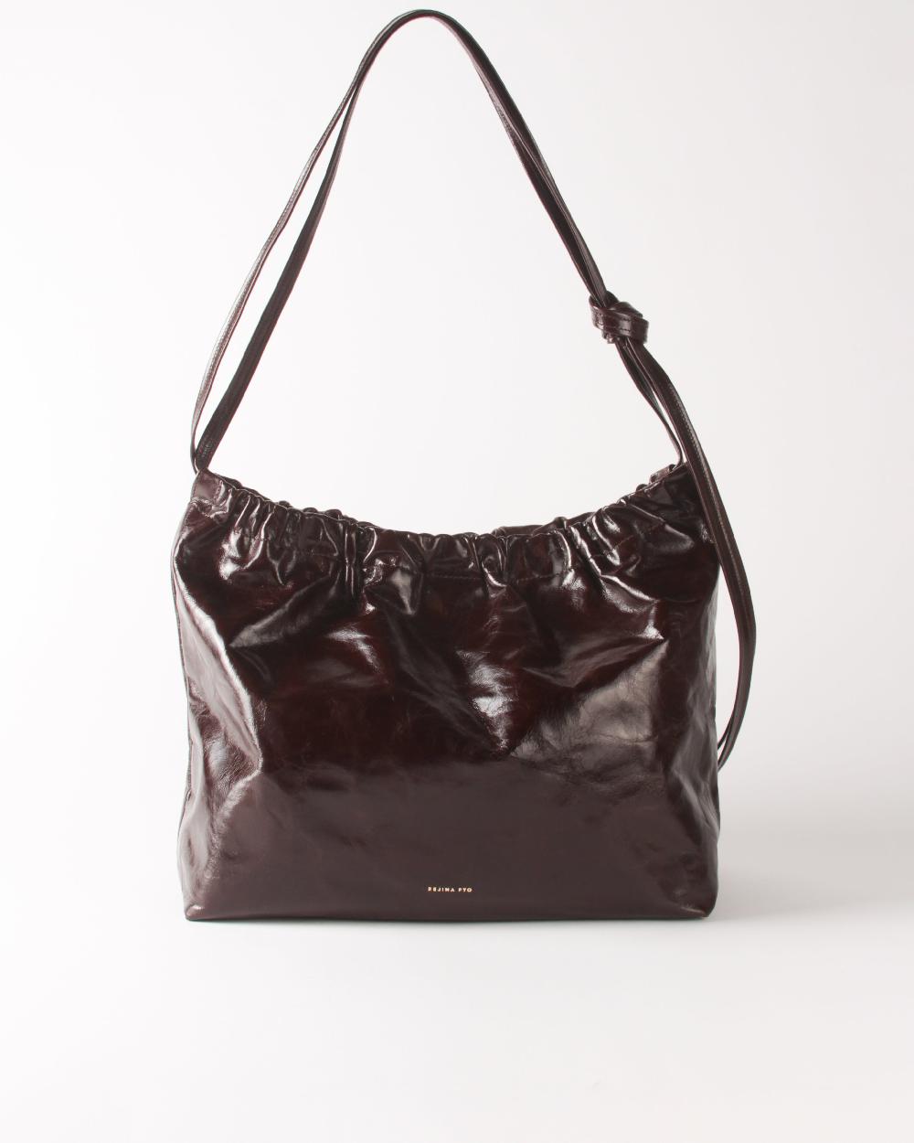 rejina pyo Felix Tote Leather Brown