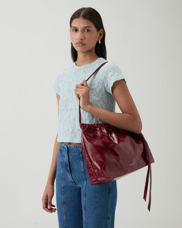 Rejina Pyo Felix Tote Leather Rubino