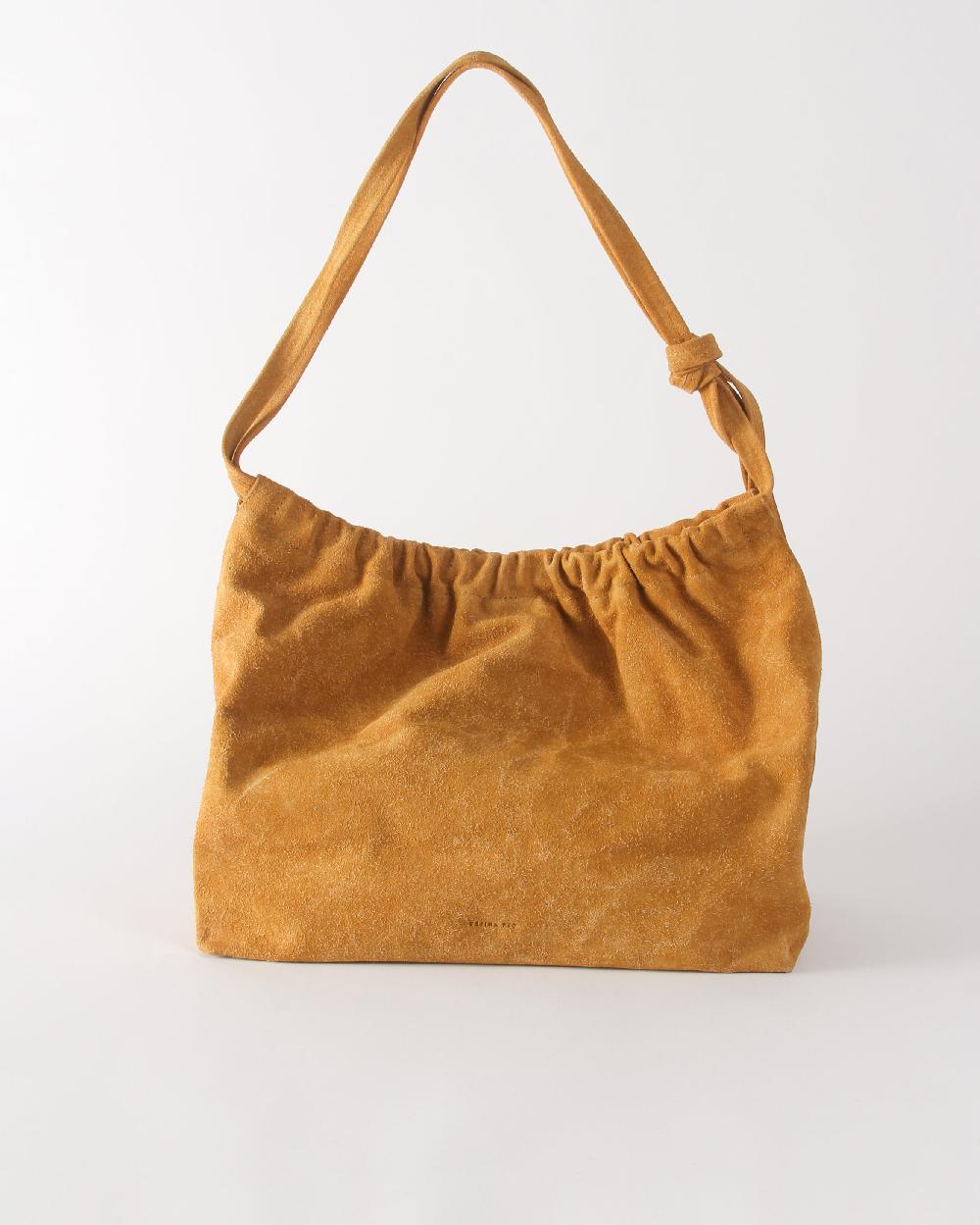 rejina pyo Felix Tote Suede Tan