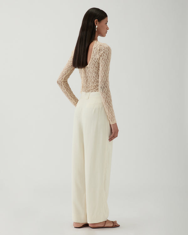 Rejina Pyo Freya Trousers Viscose Off-White