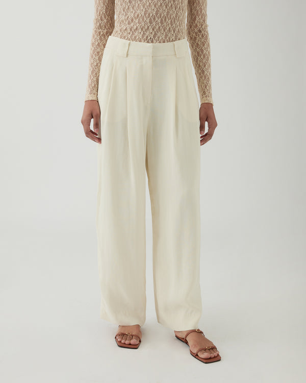 Rejina Pyo Freya Trousers Viscose Off-White