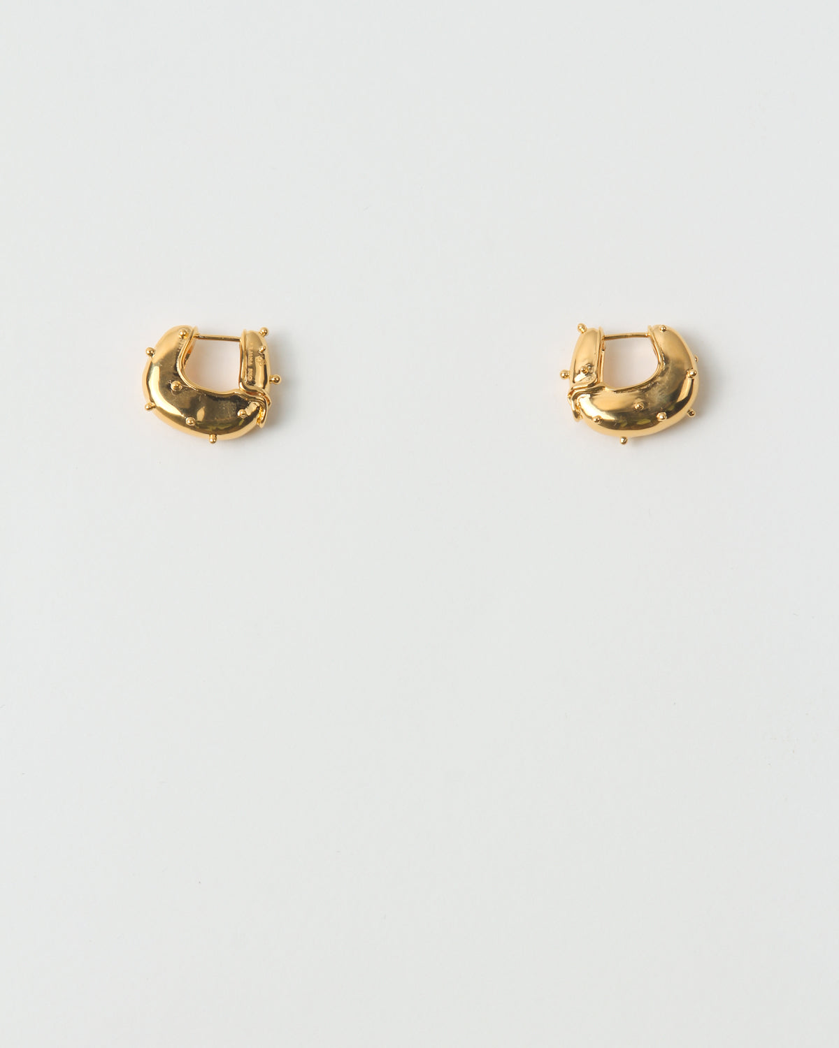 rejina pyo Iris Hoop Earrings Gold Vermeil