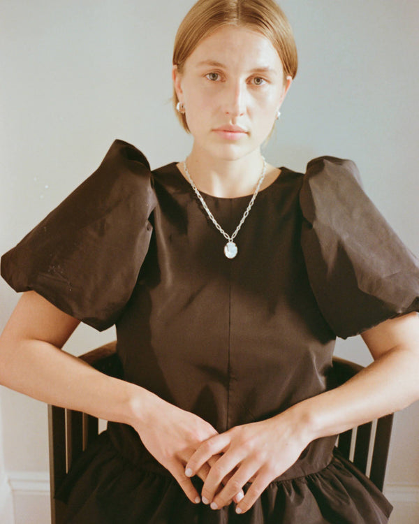 Rejina Pyo Iris Hoop Earrings Sterling Silver