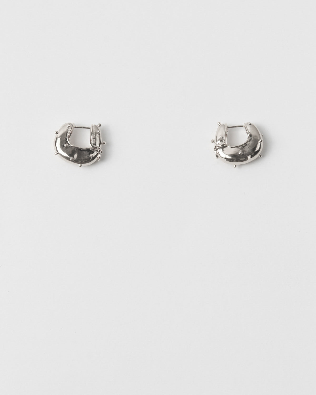 rejina pyo Iris Hoop Earrings Sterling Silver