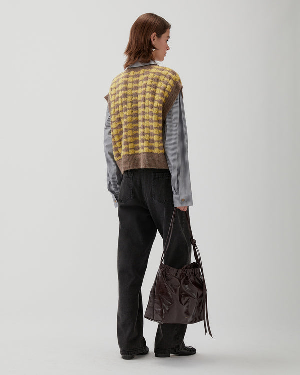 Rejina Pyo Jamie Vest Alpaca Blend Yellow