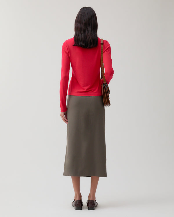 Rejina Pyo Jasmine Top Jersey Red