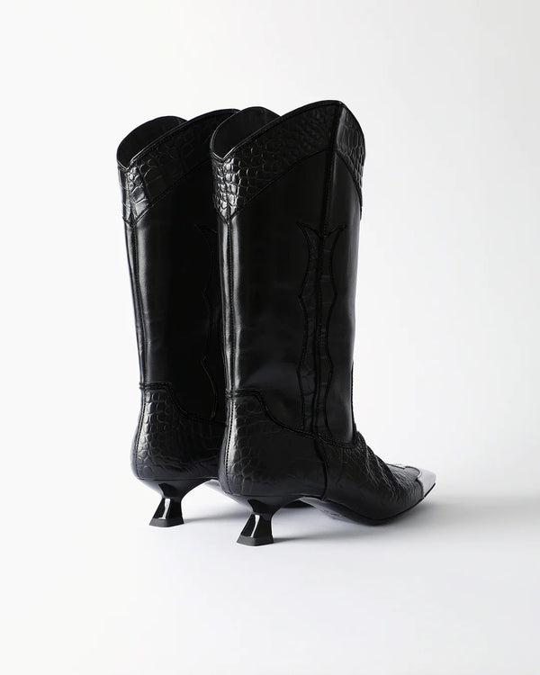 Rejina Pyo Jessie Boots Leather Black