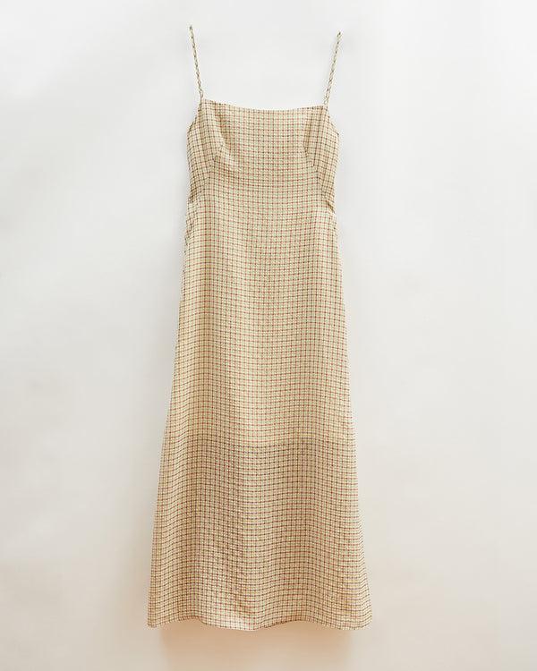 Rejina Pyo Kennedy Dress Check Green