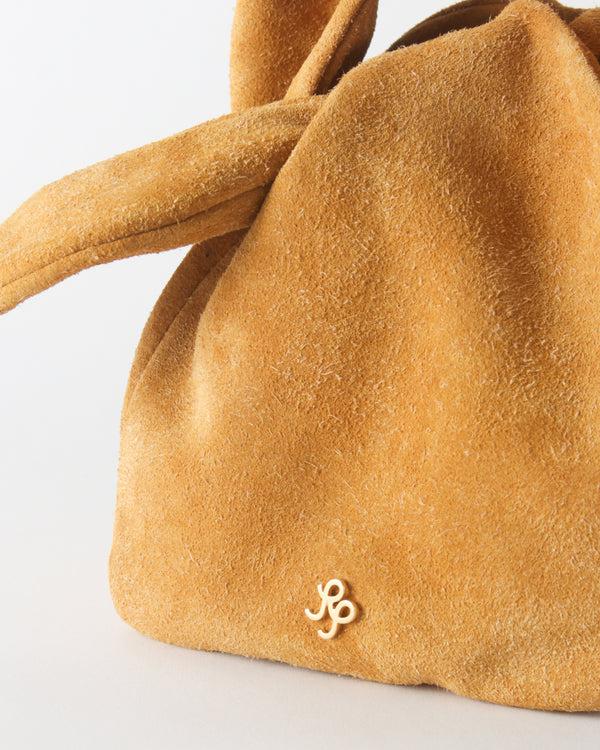 Rejina Pyo Lena Bag Suede Tan