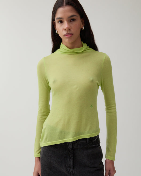 Rejina Pyo Logan Top Tencel Acid Green