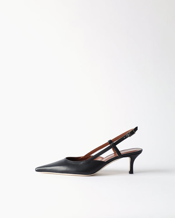 Rejina Pyo Lou Kitten Heels Leather Black