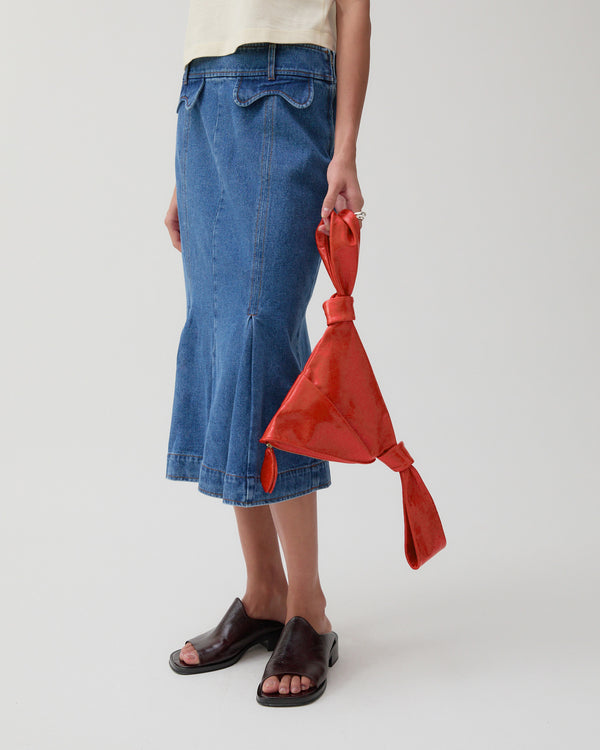 Rejina Pyo Martina Bag Leather Rosso