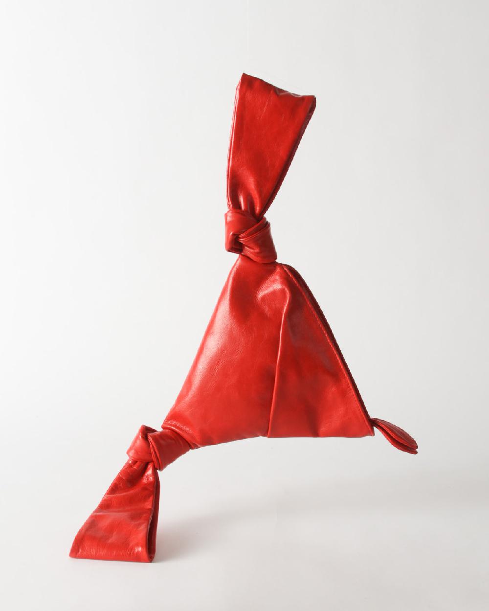 rejina pyo Martina Bag Leather Rosso