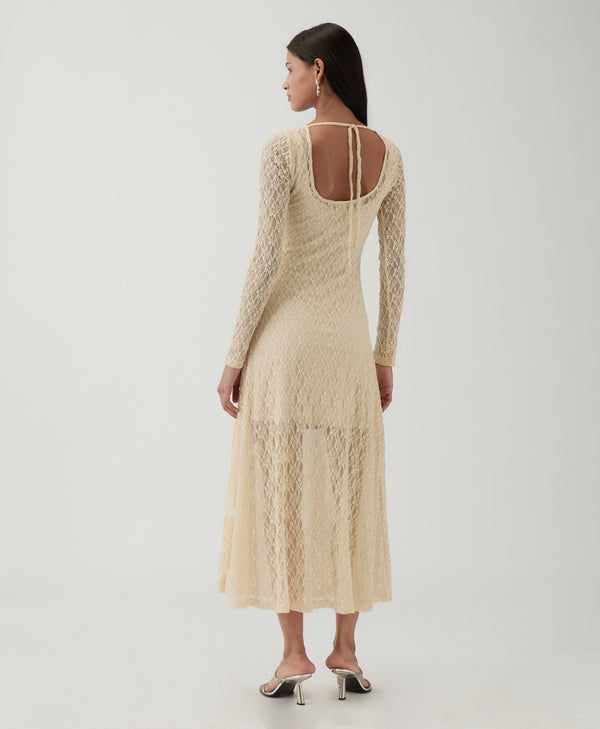 Rejina Pyo Mila Dress Lace Cream